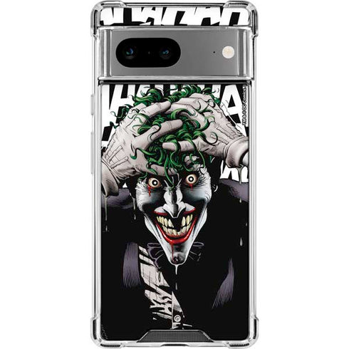 DC Comics The Joker Killing Joke Variant Cover Art by Brian Bolland Google Pixel 8 Clear Case
